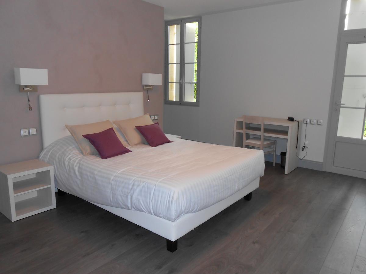 Logis- Hotel Spa Restaurant L'Epicurial Saint-Pey-de-Castets Szoba fotó