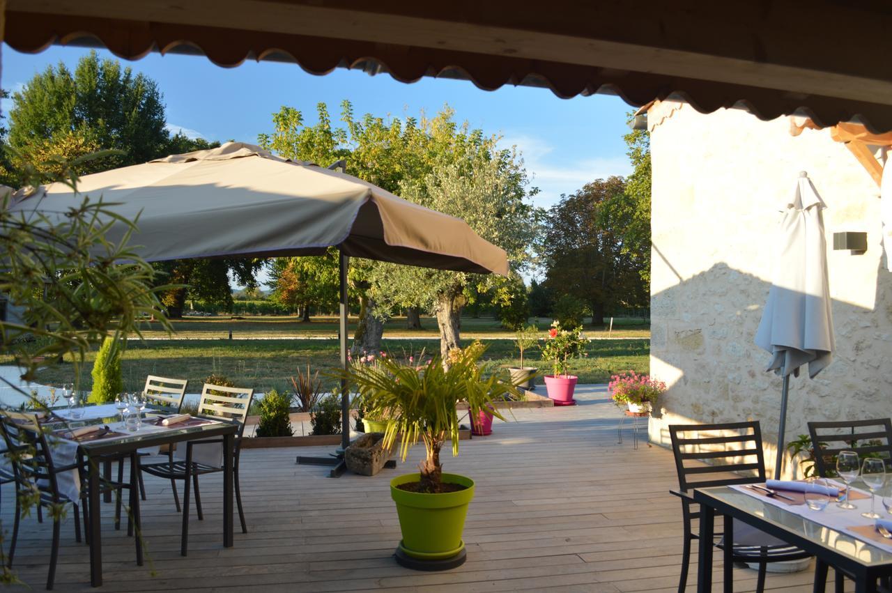 Logis- Hotel Spa Restaurant L'Epicurial Saint-Pey-de-Castets Kültér fotó