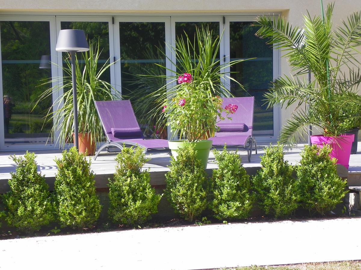 Logis- Hotel Spa Restaurant L'Epicurial Saint-Pey-de-Castets Kültér fotó