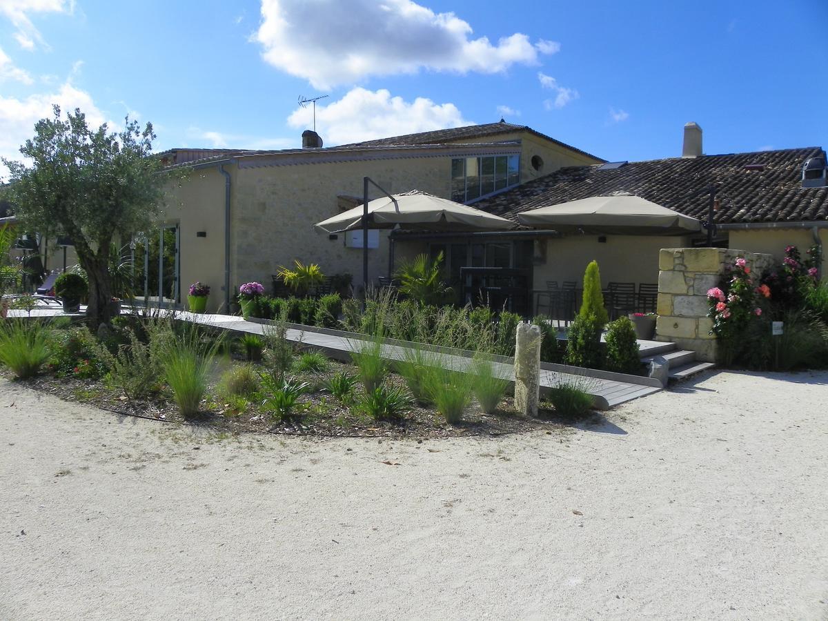 Logis- Hotel Spa Restaurant L'Epicurial Saint-Pey-de-Castets Kültér fotó