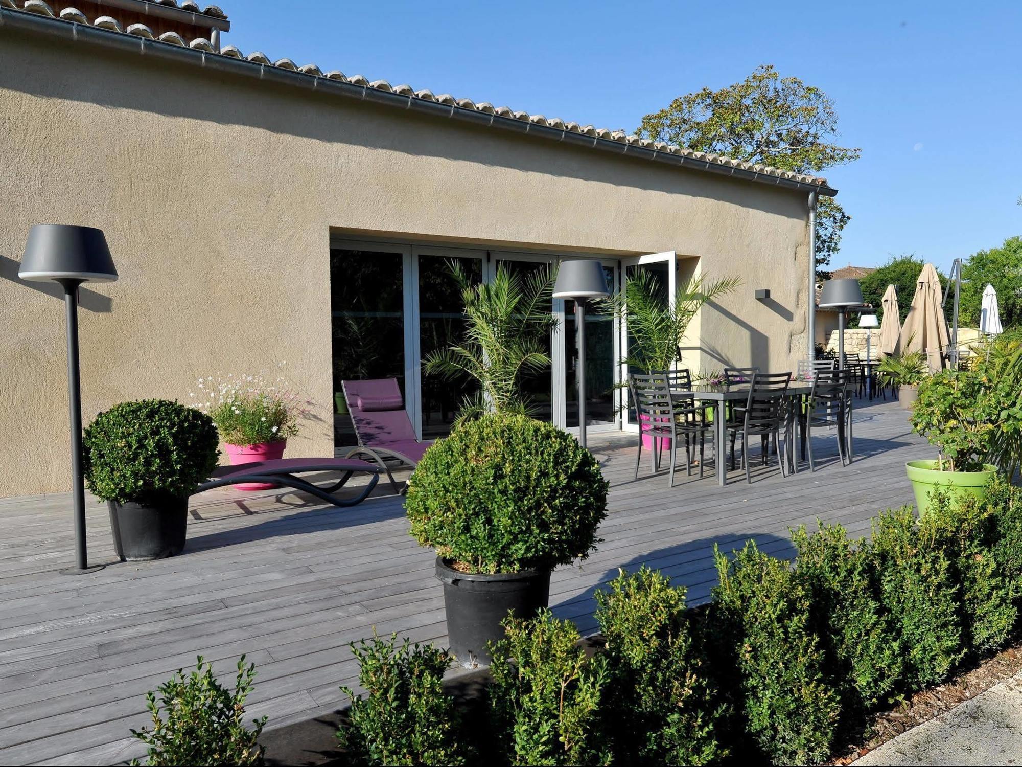 Logis- Hotel Spa Restaurant L'Epicurial Saint-Pey-de-Castets Kültér fotó
